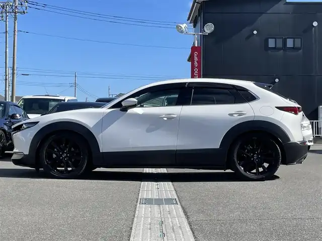 マツダ ＣＸ－３０ 20S プロアクティブツーリングセレ 群馬県 2023(令5)年 2.6万km スノーフレイクホワイトパールマイカ 純正SDナビ/HUD/Bluetooth/全周囲カメラ/BOSEサウンドシステム/パドルシフト/ステアリングスイッチ/ステアリングヒーター/本革ステアリング/BSM/D席パワーシート/前席シートヒーター/純正ブラック塗装アルミホイール/シートセットポジションメモリー/パワーステアリング/純正前後ドラレコ/電動リアゲート/アダプティブクルーズコントロール/パワーステアリング/LEDヘッドライト/チューブレスタイヤ/純正ビルトインETC/フルセグ