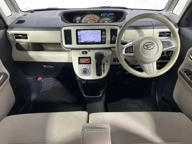 ダイハツ ムーヴ キャンバス G メイクアップ SA Ⅲ 大阪府 2018(平30)年 2.9万km パールホワイトⅢ/ナチュラルベージュマイカメタリック 2トーン 社外ナビ(フルセグ/DVD再生/Bluetooth) 衝突軽減 両側パワースライドドア バックカメラ ETC レーンアシスト オートハイビーム スマートキー プッシュスタート 電格ミラー ドラレコ