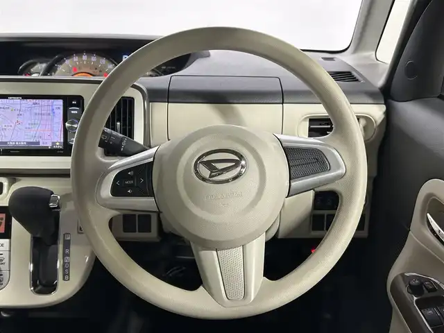ダイハツ ムーヴ キャンバス G メイクアップ SA Ⅲ 大阪府 2018(平30)年 2.9万km パールホワイトⅢ/ナチュラルベージュマイカメタリック 2トーン 社外ナビ(フルセグ/DVD再生/Bluetooth) 衝突軽減 両側パワースライドドア バックカメラ ETC レーンアシスト オートハイビーム スマートキー プッシュスタート 電格ミラー ドラレコ