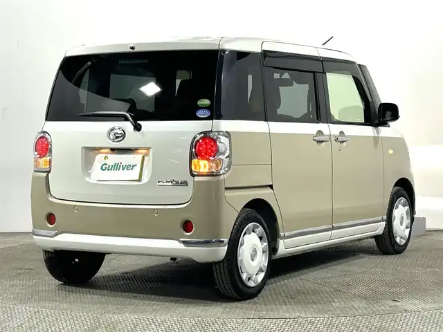 ダイハツ ムーヴ キャンバス G メイクアップ SA Ⅲ 大阪府 2018(平30)年 2.9万km パールホワイトⅢ/ナチュラルベージュマイカメタリック 2トーン 社外ナビ(フルセグ/DVD再生/Bluetooth) 衝突軽減 両側パワースライドドア バックカメラ ETC レーンアシスト オートハイビーム スマートキー プッシュスタート 電格ミラー ドラレコ