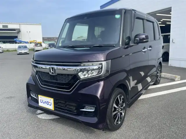 ホンダ Ｎ ＢＯＸ カスタム G L ホンダセンシング 熊本県 2018(平30)年 10万km プレミアムベルベットパープル・パール (株)IDOMが運営する【じしゃロン熊本店】の自社ローン専用車両になります。こちらは現金またはオートローンご利用時の価格です。自社ローンご希望の方は別途その旨お申付け下さい　/純正ナビ（VXM-184VFi）/バックカメラ/フルセグテレビ/DVD/CD/Bluetooth接続/ビルトインETC/両側パワースライドドア/クルーズコントロール/LEDヘッドライト/オートライト/純正アルミホイール