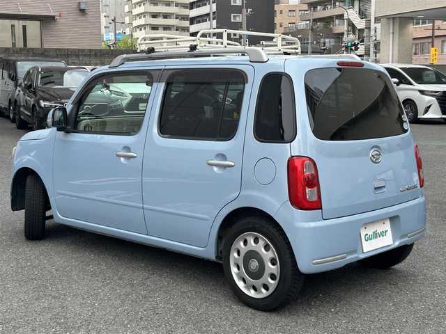 ダイハツ ミラ ココア プラスX 神奈川県 2009(平21)年 10.6万km ミストブルーマイカメタリック 〇純正オーディオ＆CD/〇ルーフレール＆ルーフラック/〇電動格納ミラー/〇ウィンカーミラー/〇フォグランプ/〇ドアバイザー/〇スマートキー/〇Wエアバッグ/〇ABS/〇取扱説明書/〇保証書/〇スペアキー