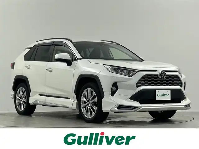 トヨタ ＲＡＶ４ G Zパッケージ 埼玉県 2020(令2)年 6.5万km ホワイトパールクリスタルシャイン パイオニア8インチナビ　CD DVD BT　フルセグ　バックカメラ　ETC　ドラレコ　デジタルインナーミラー　モデリスタエアロ　レーダークルーズ　トヨタセーフティセンス　BSM　シートヒーター　ステアリングヒーター　電動リアゲート　スペアキー