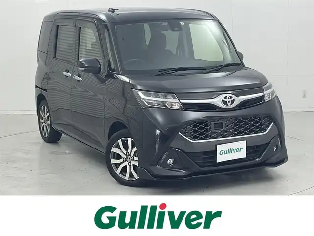 トヨタ タンク カスタムG－T 茨城県 2018(平30)年 1.6万km ブラックマイカメタリック 社外ナビ［７WZ］/フルセグ再生可/純正アルミホイール/純正フロアマット/シートヒーター/後席テーブル/LEDヘッドライト