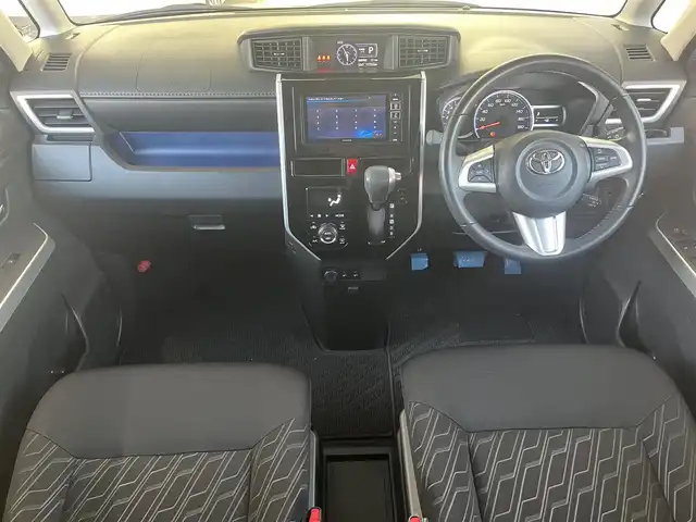 トヨタ タンク カスタムG－T 大阪府 2018(平30)年 1.6万km ブラックマイカメタリック スマートアシスト/・衝突回避支援ブレーキ機能/・衝突警報機能（対車両・対歩行者）、/・車線逸脱警報機能/・誤発進抑制制御機能/・後方誤発進抑制制御機能/・先行車発進お知らせ機能/・クルーズコントロール/純正フロントスポイラー/社外ナビ/　CD/DVD/BT/フルセグTV/バックカメラ/両側パワースライドドア/オートLEDヘッドライト/フォグランプ/前席シートヒーター/純正15インチアルミホイール/後方コーナーセンサー/スマートキー/アイドリングストップ/フロアマット/ドアバイザー