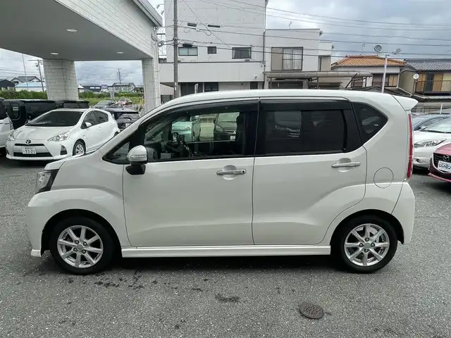 ダイハツ ムーヴ カスタム X 愛知県 2016(平28)年 7.7万km パールホワイトⅢ (株)IDOMが運営する【じしゃロン豊川店】の自社ローン専用車両になります。こちらは現金またはオートローンご利用時の価格です。自社ローンご希望の方は別途その旨お申付け下さい/ 社外メモリナビ/　◯ CD再生機能/　◯ ワンセグTV/ プッシュスタート/ ETC/ ステアリングスイッチ/ ドアバイザー/ ウインカーミラー/ フロアマット