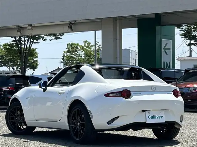 マツダ ロードスター ＲＦ RS 宮城県 2022(令4)年 0.4万km スノーフレイクホワイトパールマイカ /ワンオーナー//純正opアルカンターラ内装/(コンソールリッド/シフトブーツ/インパネ/ドアパネル)//フロント・リアアンダースカート//純正メモリナビ//CD/DVD/BT/USB/フルセグテレビ//BOSEプレミアムサウンド//クルーズコントロール//衝突被害軽減ブレーキ//車線逸脱警報//パーキングセンサー//ブラインドスポットモニター//社外デジタルインナーミラー//ETC2.0//純正バーグアラーム(盗難防止)//スマートキーx2