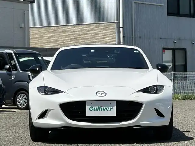 マツダ ロードスター ＲＦ RS 宮城県 2022(令4)年 0.4万km スノーフレイクホワイトパールマイカ /ワンオーナー//純正opアルカンターラ内装/(コンソールリッド/シフトブーツ/インパネ/ドアパネル)//フロント・リアアンダースカート//純正メモリナビ//CD/DVD/BT/USB/フルセグテレビ//BOSEプレミアムサウンド//クルーズコントロール//衝突被害軽減ブレーキ//車線逸脱警報//パーキングセンサー//ブラインドスポットモニター//社外デジタルインナーミラー//ETC2.0//純正バーグアラーム(盗難防止)//スマートキーx2