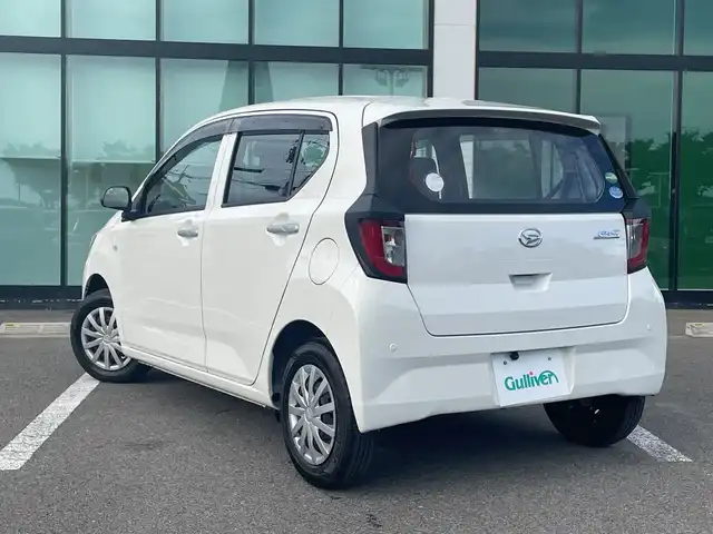 ダイハツ ミラ イース L SAⅢ 和歌山県 2020(令2)年 1.3万km ホワイト 社外7インチナビ/バックカメラ/(BT/CD/USB/AM/FM)/衝突軽減ブレーキ/前後コーナーセンサー/横滑り防止装置/ドアバイザー/ハロゲンヘッドライト/ヘッドライトレベライザー/オートマチックハイビーム