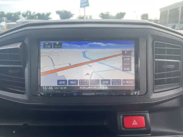 ダイハツ ミラ イース L SAⅢ 和歌山県 2020(令2)年 1.3万km ホワイト 社外7インチナビ/バックカメラ/(BT/CD/USB/AM/FM)/衝突軽減ブレーキ/前後コーナーセンサー/横滑り防止装置/ドアバイザー/ハロゲンヘッドライト/ヘッドライトレベライザー/オートマチックハイビーム