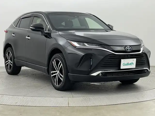 トヨタ ハリアー ハイブリッド Z レザーパッケージ 新潟県 2021(令3)年 4.2万km プレシャスブラックパール 4WD/トヨタセーフティーセンス/ガラスルーフ/JBLサウンド/純正ナビ/　　フルセグ/BT/USB/AUX/バックカメラ/サイドカメラ/パワーバックドア/レーダークルーズコントロール/LEDオートライト/オートマチックハイビーム/Fフォグ/レザーシート/パワーシート/メモリーシート/エアシート/シートヒーター/純正アルミホイール車載/ステアリングスイッチ/ステアリングヒーター/ブラインドスポットモニター/スマートキー/ビルトインETC2.0