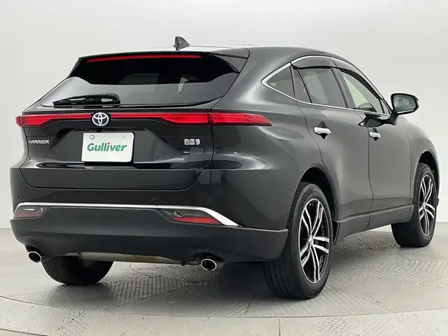トヨタ ハリアー ハイブリッド Z レザーパッケージ 新潟県 2021(令3)年 4.2万km プレシャスブラックパール 4WD/トヨタセーフティーセンス/ガラスルーフ/JBLサウンド/純正ナビ/　　フルセグ/BT/USB/AUX/バックカメラ/サイドカメラ/パワーバックドア/レーダークルーズコントロール/LEDオートライト/オートマチックハイビーム/Fフォグ/レザーシート/パワーシート/メモリーシート/エアシート/シートヒーター/純正アルミホイール車載/ステアリングスイッチ/ステアリングヒーター/ブラインドスポットモニター/スマートキー/ビルトインETC2.0