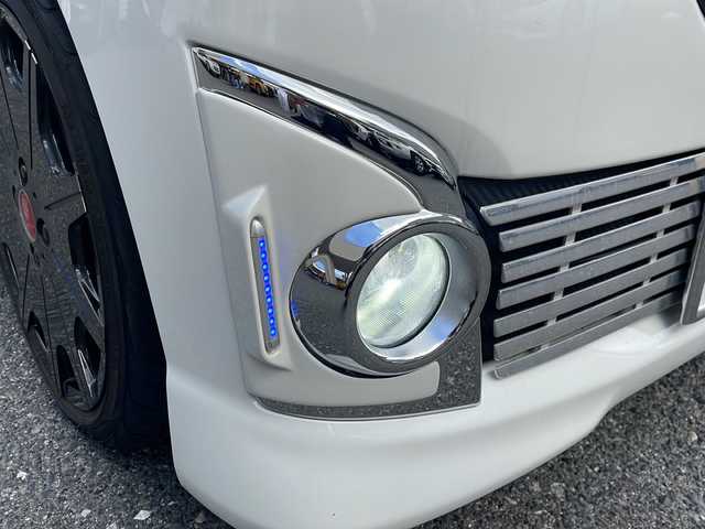 ダイハツ タント カスタム RS トップED SA 広島県 2014(平26)年 8.5万km パールホワイトⅢ /登録時走行距離/　　　　　　　84503キロ/エコアイドル/社外ナビ/バックカメラ/地デジ/両側パワースライドドア/ETC/新車時整備手帳/　　【保証書】/取扱説明書/