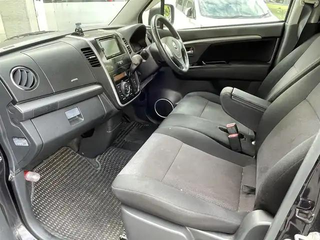 スズキ ワゴンＲ LTDⅡ 福岡県 2011(平23)年 9.1万km ミステリアスバイオレットパール 社外ナビ/（AM/FM/CD/DVD/SD/USB/AUX/ワンセグTV）/シートヒーター（運転席）/オートライト/電格ミラー/純正アルミホイール/社外フロアマット/保証書/取扱説明書/プッシュスタート