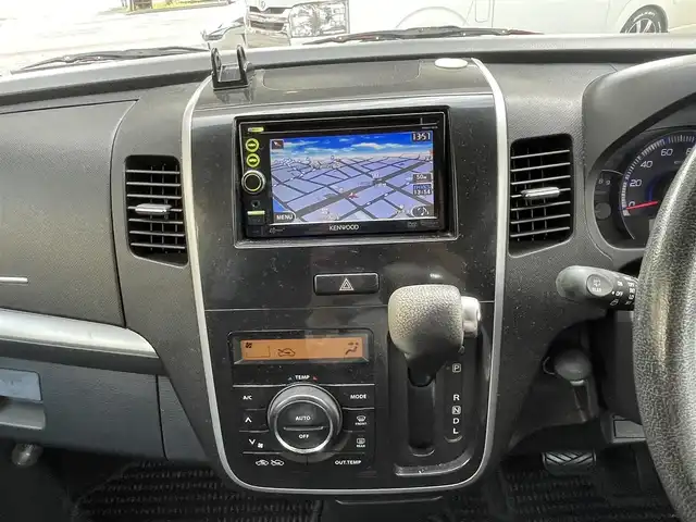 スズキ ワゴンＲ LTDⅡ 福岡県 2011(平23)年 9.1万km ミステリアスバイオレットパール 社外ナビ/（AM/FM/CD/DVD/SD/USB/AUX/ワンセグTV）/シートヒーター（運転席）/オートライト/電格ミラー/純正アルミホイール/社外フロアマット/保証書/取扱説明書/プッシュスタート