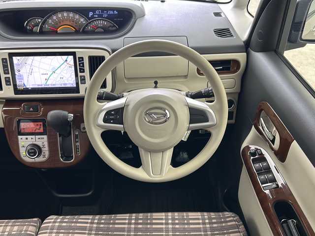 ダイハツ ムーヴ キャンバス G メイクアッフ SA Ⅱ 宮城県 2017(平29)年 2.4万km ナチュラルベージュマイカM ワンオーナー/両側パワースライドドア/純正ナビ/(AM/FM/SD/BT/USB/iPod/HDMI/TV/CD/DVD)/バックカメラ/スマートアシストII/ETC/プッシュスタート/スマートキー/スペアキー/オートライト/LEDヘッドライト/フォグランプ/ヘッドライトレベライザー/純正フロアマット/シートカバー/禁煙車