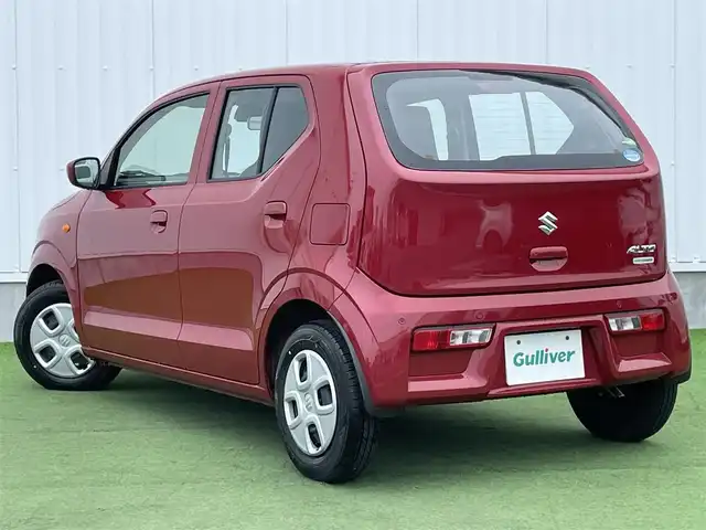 スズキ アルト L 香川県 2021(令3)年 0.9万km フェニックスレッドパール 純正オーディオ/→AM/FM/CD/衝突軽減ブレーキ/シートヒーター/コーナーセンサー/レーンキープアシスト/アイドリングストップ/横滑り防止装置/オートハイビーム/純正フロアマット/電格ミラー/ヘッドライトレベライザー