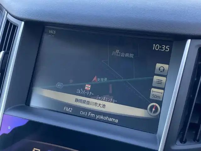 日産 スカイライン 200GT－t タイプSP 静岡県 2015(平27)年 8.1万km ダークメタルグレー エマージェンシーブレーキ/純正メーカーナビ/　AM FM CD DVD Bluetooth USB AUX/フルセグTV/ビルトインETC/前後方ドライブレコーダー/レーダークルーズコントロール/LEDオートヘッドランプ/パワーシート(前席)/シートヒーター(前席)/前後方クリアランスソナー/純正19インチアルミホイール/スマートキー2本/シングルサンルーフ/アラウンドビューモニター/ブラックレザーシート