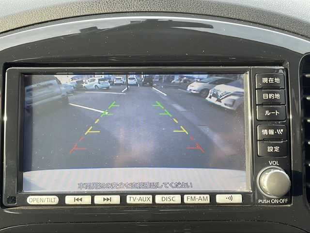 日産 ジューク 15RX 茨城県 2010(平22)年 6.3万km 白 純正SDナビ(CD，DVD/バックカメラ/フルセグTV)/HIDオートライト/スマートキー/USB入力端子/ETC/ドライブレコーダー/17インチ純正アルミホイール/純正フロアマット