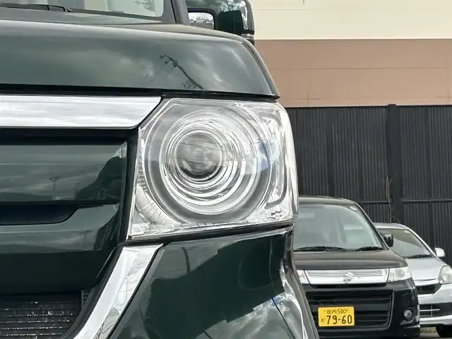 ホンダ Ｎ ＢＯＸ G L ホンダセンシング 山形県 2020(令2)年 3.3万km ブリティッシュグリーンP 4WD/ホンダセンシング/ワンオーナー/SDナビ/　　【CD DVD BT フルセグ USB】/バックカメラ/パワースライドドア/レーダークルーズコントロール/LEDオートライト/シートヒーター/アイドリングストップ/ステアリングスイッチ/電動格納ウィンカーミラー/ミラーヒーター/スマートキー/ETC