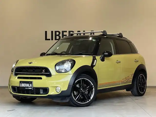 ＭＩＮＩ ミニ クロスオーバー クーパー S D 熊本県 2015(平27)年 6.3万km インターチェンジ・イエロー ・キーレス/・ハーフレザーシート/・純正CD/AUX/・社外ポータブルナビ/・ワンセグTV/・ETC/・HID/・LEDヘッドランプ/・純正マット/・保証書/取説