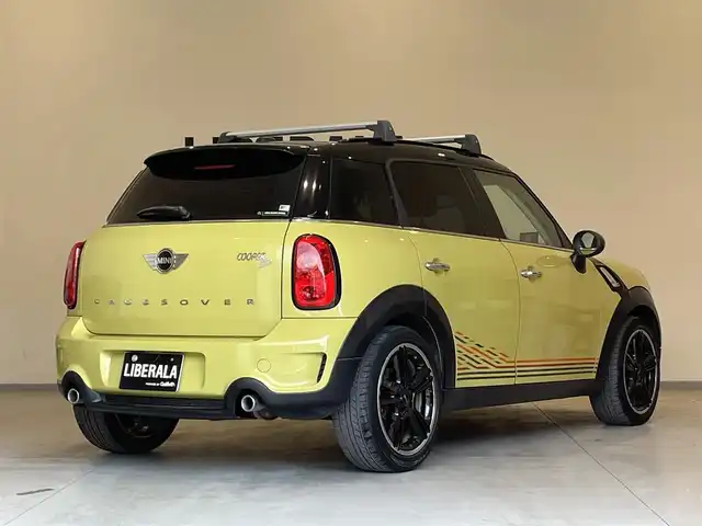 ＭＩＮＩ ミニ クロスオーバー クーパー S D 熊本県 2015(平27)年 6.3万km インターチェンジ・イエロー ・キーレス/・ハーフレザーシート/・純正CD/AUX/・社外ポータブルナビ/・ワンセグTV/・ETC/・HID/・LEDヘッドランプ/・純正マット/・保証書/取説