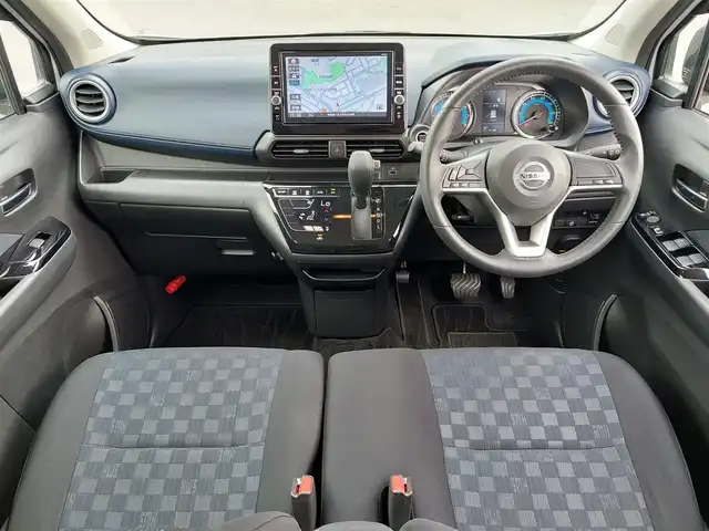 日産 デイズ ハイウェイスターX 福岡県 2020(令2)年 0.8万km ホワイトパール 虎之介/セーフティパックB/・踏み間違い衝突防止アシスト/・インテリジェント パーキングアシスト/・標識検知機能/・アラウンドビューモニター/・ふらつき警報/・インテリジェント ルームミラー/・プロパイロット/・車線逸脱防止支援システム/純正ナビ　MM320D-L/フルセグTV/ドライブレコーダー/ETC/LEDヘッドライト/14インチ純正アルミホイール/アイドリングストップ/純正フロアマット/オートライト
