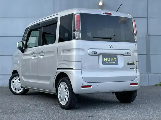 スズキ スペーシア HYBRID G 千葉県 2023(令5)年 1.9万km シルキーシルバーメタリック 衝突軽減ブレーキ/オーディオ/CD/両側スライドドア/コーナーセンサー/レーンアシスト/プッシュスタート/スマートキー
