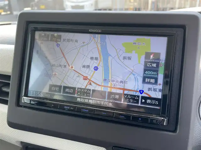 ホンダ Ｎ ＢＯＸ G L ホンダセンシング 鳥取県 2020(令2)年 9.1万km ブリティッシュグリーンP (株)IDOMが運営する【じしゃロン鳥取店】の自社ローン専用車両になります。こちらは現金またはオートローンご利用時の価格です。自社ローンご希望の方は別途その旨お申付け下さい/社外ナビ（MDVーS707）/・フルセグTV/・Bluetooth接続/・CD/DVD/片側パワースライドドア/ビルトインETC/バックカメラ/LEDヘッドライト/ドライブレコーダー/オートライト/ベンチシート/ウインカーミラー/ドアバイザー
