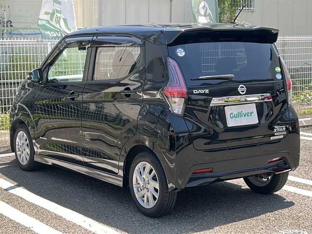 日産 デイズ HWS X プロパイロットED 兵庫県 2019(令1)年 4.9万km ブラック インテリジェントエマージェンシーブレーキ/車線逸脱警報/踏み間違衝突防止アシスト/車線逸脱防止支援システム/フロント、バックソナー/ワンオーナー/純正ナビ/フルセグTV/Bluetooth/インテリジェントアラウンドビューモニター/プロパイロット（自動運転技術）/LEDヘッドランプ/オートライト/電動パーキングブレーキ/オートブレーキホールド/前後ドライブレコーダー/プッシュスタート/スマートキー×２/ETC/取扱説明書・保証書