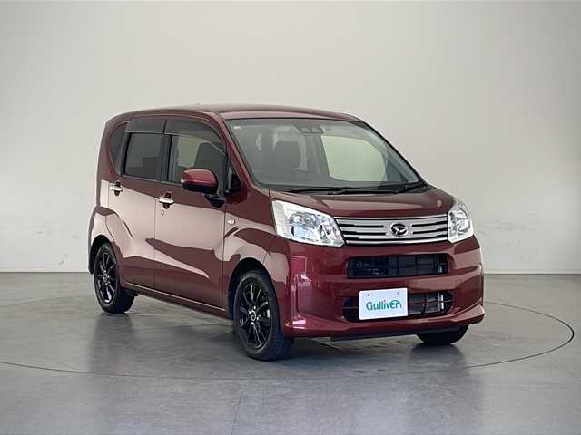 ダイハツ ムーヴ X リミテッドⅡ SAⅢ 長野県 2020(令2)年 5.3万km ファイアークォーツレッドM 4WD/純正ナビ/衝突被害軽減システム/ドライブレコーダー/バックカメラ/アイドリングストップ/フルセグTV/Bluetooth/CD/DVD/USB/ETC/シートヒーター（運転席）/オートライト/LEDヘッドライト/オートマチックハイビーム/ステアリングスイッチ/純正ゴムマット/社外アルミホイール/電動格納ミラー/ドアバイザー/ライトレベライザー/夏タイヤ車載（純正アルミホイール付）