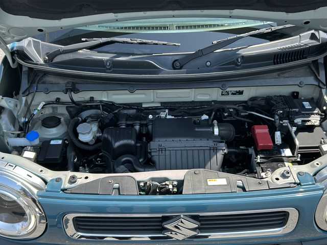 スズキ ハスラー HYBRID X 山口県 2020(令2)年 6.9万km デニムブルー ガンメタリック 2トーン 社外ナビ【MDV-D308BT】/ワンセグテレビ/Bluetooth/アイドリングストップ/プッシュスタート/コーナーセンサー/シートヒーター/オートハイビーム/シートヒーター/社外フロアマット/ドアバイザー/レーンアシスト/横滑り防止装置/衝突被害軽減システム/純正15インチAWサマータイヤ積み込み