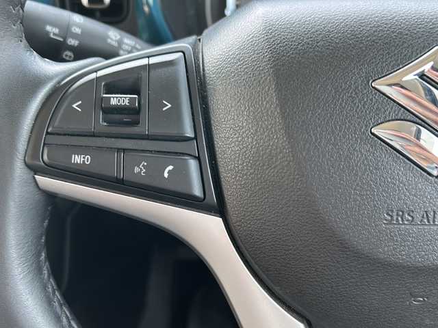 スズキ ハスラー HYBRID X 山口県 2020(令2)年 6.9万km デニムブルー ガンメタリック 2トーン 社外ナビ【MDV-D308BT】/ワンセグテレビ/Bluetooth/アイドリングストップ/プッシュスタート/コーナーセンサー/シートヒーター/オートハイビーム/シートヒーター/社外フロアマット/ドアバイザー/レーンアシスト/横滑り防止装置/衝突被害軽減システム/純正15インチAWサマータイヤ積み込み