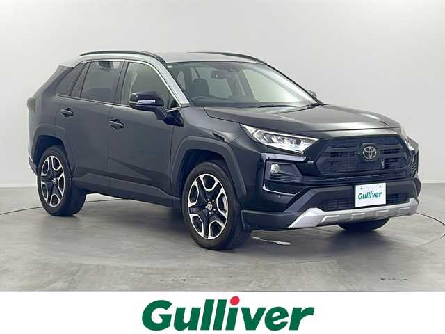 トヨタ ＲＡＶ４ アドベンチャー 栃木県 2020(令2)年 3.8万km アッシュグレーメタリック/アティチュードブラックマイカ 2トーン 純正9インチナビ/ 【AM/FM/CD/DVD/SD/BT】/フルセグTV/トヨタセーフティセンス/・プリクラッシュセーフティ/・レーントレーシングアシスト/・レーダークルーズコントロール/・オートマチックハイビーム/・ロードサインアシスト/クリアランスソナー/運転席パワーシート/オートブレーキホールド/LEDヘッドライト/MTモード付きAT/横滑り防止装置/ステアリングスイッチ/ビルトインETC/純正フロアマット/電動格納ミラー/社外テールライト Valenti(純正積込）