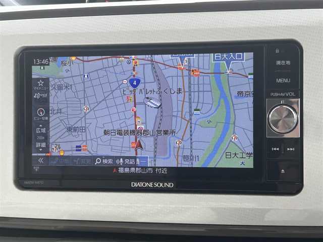ダイハツ ムーヴ キャンバス G メイクアッフ SA Ⅱ 福島県 2017(平29)年 5.4万km パールホワイトⅢ スマアシII/衝突回避支援ブレーキ機能/衝突警報機能/車線逸脱警報機能/誤発進抑制制御機能/先行車発進お知らせ機能/純正ナビゲーション/型番：NMZM-W67D/【CD/DVD/SD/USB/BT/TV】/バックカメラ/両側電動スライドドア/運転席シートヒーター/アイドリングストップ/シートカバー/LEDオートライト/スチール＋純正カバー＋スタッドレスセット車載/155/65R14/純正フロアマット/純正ドアバイザー