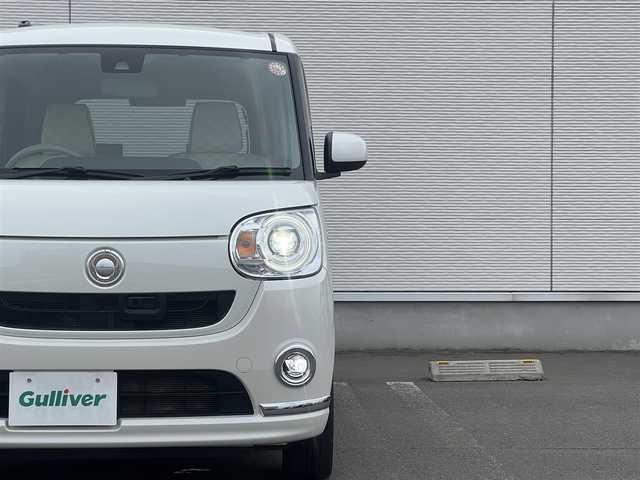 ダイハツ ムーヴ キャンバス G メイクアッフ SA Ⅱ 秋田県 2017(平29)年 5.4万km パールホワイトⅢ 4WD/衝突軽減システム/両側パワスラ/LEDヘッドライト/純正ナビ/フルセグ/バックカメラ/純正アルミ/スマートキー/アイドリングストップ/コーナーセンサー/プッシュスタート/前席シートヒーター/ステアリングスイッチ/オートライト/オートエアコン/パワーステアリング/パワーウィンドウ/横滑り防止/盗難防止装置/電動格納ミラー/保証書/取扱説明書/記録簿