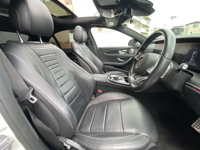 メルセデス・ベンツ Ｅ２２０ｄ アバンギャルド スポーツ 栃木県 2016(平28)年 8.4万km ポーラホワイト パノラマサンルーフ/Brumester/パナメリカーナグリル/レーダーセーフティパッケージ/全方位カメラ/純正ナビ/フルセグ /パワーシート/シートヒーター/黒革シート/電動リアゲート/ETC/LED/純正19インチAW/社外ドラレコ前後