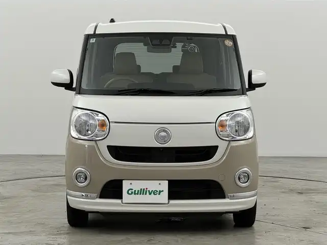 ダイハツ ムーヴ キャンバス X メイクアップ リミテッド SAⅢ 福岡県 2020(令2)年 4.3万km パールホワイトⅢ/ナチュラルベージュマイカメタリック 2トーン 社外ナビ（フルセグＴＶ）　/パノラマモニター　/ＥＴＣ　/前後ドライブレコーダー　/衝突軽減ブレーキ　/横滑り防止　/アイドリングストップ　/アダプティブドライビングビーム　/プッシュスタート/両側電動スライドドア　