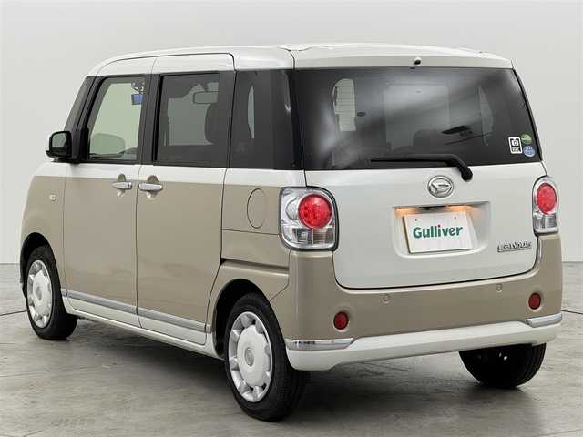 ダイハツ ムーヴ キャンバス X メイクアップ リミテッド SAⅢ 福岡県 2020(令2)年 4.3万km パールホワイトⅢ/ナチュラルベージュマイカメタリック 2トーン 社外ナビ（フルセグＴＶ）　/パノラマモニター　/ＥＴＣ　/前後ドライブレコーダー　/衝突軽減ブレーキ　/横滑り防止　/アイドリングストップ　/アダプティブドライビングビーム　/プッシュスタート/両側電動スライドドア　