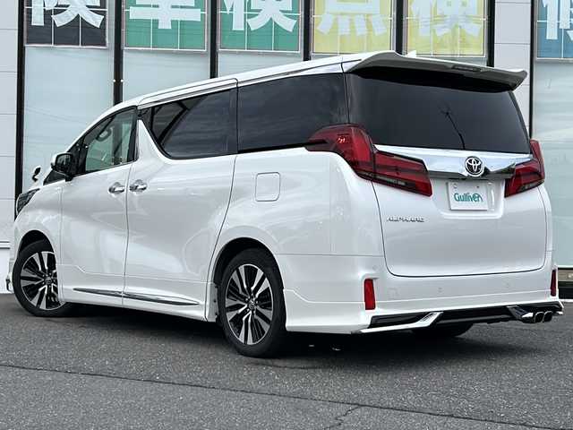 トヨタ アルファード S Cパッケージ 山形県 2021(令3)年 7.8万km ホワイトパールクリスタルシャイン トヨタセーフティセンス/ブラインドスポットモニター/前後コーナーセンサー/前後ドライブレコーダー/サンルーフ/モデリスタエアロ/純正ナビ/（Bluetooth/DVD/フルセグ）/テレビキャンセラー/バックカメラ/フリップダウンモニター/レーダークルーズコントロール/レザーシート/メモリー付きシート/DN席シートヒーター/エアシート/キャプテンシート/両側パワースライドドア/電動リアゲート/ステアリングヒーター/ビルトインETC/純正フロアマット/スマートキー×2/三眼LEDヘッドランプ/純正アルミホイール/社外アルミホイール積込み/（215/65/R16/4mm/4本）