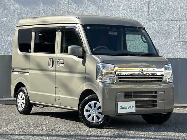 スズキ エブリイ JOIN 東京都 2024(令6)年 1.2万km モスグレーメタリック ワンオーナー/社外メモリナビ/Bluetooth/フルセグTV/FM.AM/USB/iPad/DVD.CD/シートヒーター/ETC/アイドリングストップ/横滑り防止装置/衝突軽減システム/LEDライト/オートライト/コーナーセンサー/両側スライドドア/ドライブレコーダー/スペアキー/ヘッドライトレベライザー/取扱説明書/保証書/電格ミラー/ドアバイザー