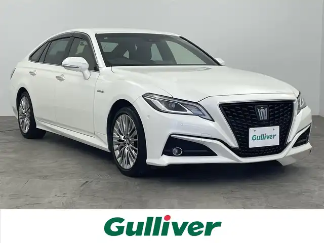 トヨタ クラウン ハイブリッド S エレガンススタイル 大分県 2020(令2)年 3.5万km ホワイトパールクリスタルシャイン 純正ナビ/フルセグTV/CD/DVD/Bluetooth/AM/FM/ETC/パノラマミックビューモニター/トヨタセーフティーセンス/プリクラッシュブレーキ/レーンディパーチャーアラート/アダプティブドライビングビーム/ロードサインアシスト/全車速追従機能付きレーダークルーズコントロール/クリアランスソナー/ハーフレザーシート/シートヒーター/ハンドルヒーター/360度ドライブレコーダー/パドルシフト/LED/ステアリングスイッチ/アドバンストパーク