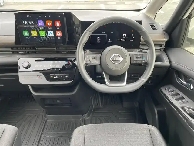 日産 セレナ ハイウェイスター V 鳥取県 2024(令6)年 1.2万km プリズムホワイト ４・W・D/社外10型DPオーディオ/DVD/CD/BT/アラウンドビューモニター/エマージェンシーブレーキ/レーダークルーズコントロール/インテリジェントルームミラー/両側パワースライド/電動パーキングブレーキ/LEDヘットライト/純正16インチアルミホイール/プッシュエンジンスタート/アイドリングストップ/フロアゴムマット・フロアマット/後席フローリン調フロアマット/ドアバイザー/保証書/取扱説明書/スペアキー