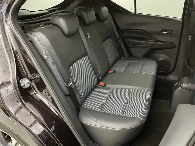 日産 キックス X 新潟県 2021(令3)年 4.3万km ナイトベールパープル ワンオーナー/純正メモリナビ/　フルセグTV/Bluetooth/CD/DVD/USB/プロパイロット/レーダークルーズコントロール/衝突被害軽減ブレーキ/レーンキープアシスト/アラウンドビューモニター/インテリジェントルームミラー/ハーフレザーシート/前席シートヒーター/ステアリングヒーター/ドライブレコーダー【DH5-D】/ビルトインETC/前後コーナーセンサー/横滑り防止装置/LEDヘッドライト/オートマチックハイビーム/レザーステアリング/ステアリングスイッチ