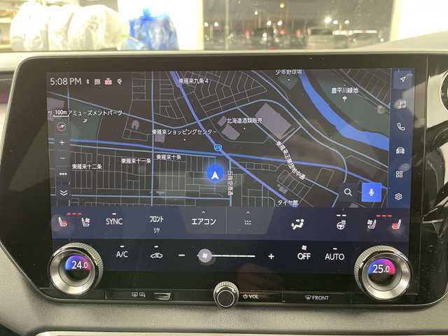 レクサス ＲＸ 500h Fスポーツパフォーマンス 道央・札幌 2023(令5)年 1.2万km ホワイトノーヴァガラスフレーク ・4WD /ムーンルーフ/・レクサスセーフティーシステム＋/・プリクラッシュセーフティ/・TRDフルエアロ/・純正ディスプレイオーディオナビ/・BT/USB/Miracast/フルセグTV/・AndroidAuto/AppleCarPlay/・パノラミックビューモニター/・パドルシフト/・デジタルインナーミラー/・パワーバックドア/・前席パワーシート/D席メモリシート/・全席シートヒーター&ベンチレーション/・ステアリングヒーター/ステアリングスイッチ/・ヘッドアップディスプレイ/・LEDオートライト/オートマチックハイビーム/・プッシュスタート/スマートキー×2