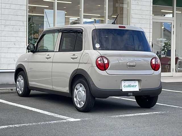 スズキ ラパン G 静岡県 2024(令6)年 0.2万km フォーンベージュM /ワンオーナー//社外Bluetoothオーディオ//シートヒーター//衝突軽減ブレーキ//レーンアシスト//アイドリングストップ//横滑り防止//ヘッドライトレベライザー//ソナー//USB2口//スマートキー//プッシュスタート//保証書//取扱説明書