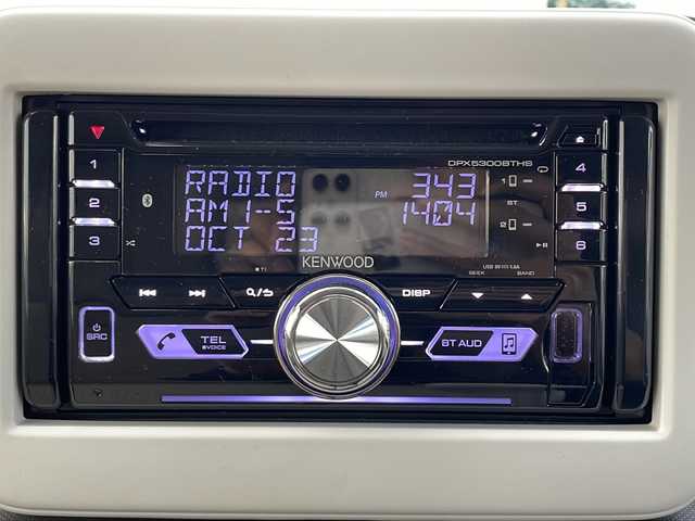 スズキ ラパン G 静岡県 2024(令6)年 0.2万km フォーンベージュM /ワンオーナー//社外Bluetoothオーディオ//シートヒーター//衝突軽減ブレーキ//レーンアシスト//アイドリングストップ//横滑り防止//ヘッドライトレベライザー//ソナー//USB2口//スマートキー//プッシュスタート//保証書//取扱説明書