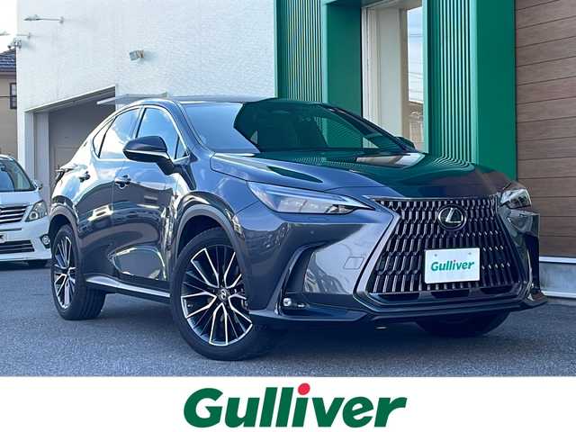レクサス ＮＸ 250 バージョンL 岐阜県 2023(令5)年 2.1万km ソニッククロム 禁煙車/純正ナビ/パノラミックビューモニター/プリクラッシュセーフティ/レーダークルーズコントロール/ＬＫＡ/クリアランスソナー/ＨＵＤ/ＢＳＭ/電子パーキングブレーキ/ブレーキホールド/ロードサインアシスト/赤レザーシート/パワーシート/シートヒーター（全席）/ベンチレーション/ステアリングヒーター/パドルシフト/純正AW/ビルトインETC/前後ドラレコ/シートメモリー/アイドリングストップ/ドライブモードセレクト