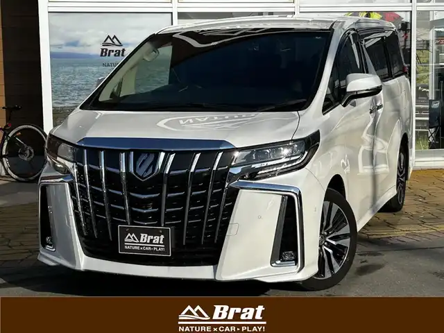 トヨタ アルファード S Cパッケージ 道北・旭川 2022(令4)年 4.3万km ホワイトパールクリスタルシャイン JBLサウンドシステム/全方位カメラ/フルセグTV/フリップダウンモニター/デジタルインナーミラー/両側パワースライドドア/パワーバックドア/レザーシート/前席シートヒーター/ステアリングヒーター/1列目2列目パワーシート/寒冷地仕様