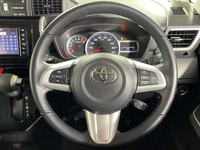 トヨタ タンク カスタムG－T 神奈川県 2020(令2)年 4.1万km ブラックマイカメタリック 純正7インチSDナビ(NSZT-W68T)/スマートアシストII/ドライブレコーダー/ブラインドスポットモニター/衝突被害軽減システム/バックカメラ/クルーズコントロール/両側パワースライドドア/横滑り防止装置/ETC/アイドリングストップ/LEDヘッドライト/フォグランプ/オートライト/ウィンカーミラー/電動格納ミラー/純正15インチAW/シートリフター/プッシュスタート/スマートキー/フロアマット